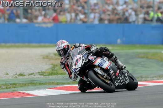 2008-05-11 Monza 1576 Superbike - Race 1 - Ruben Xaus - Ducati 1098 RS 08